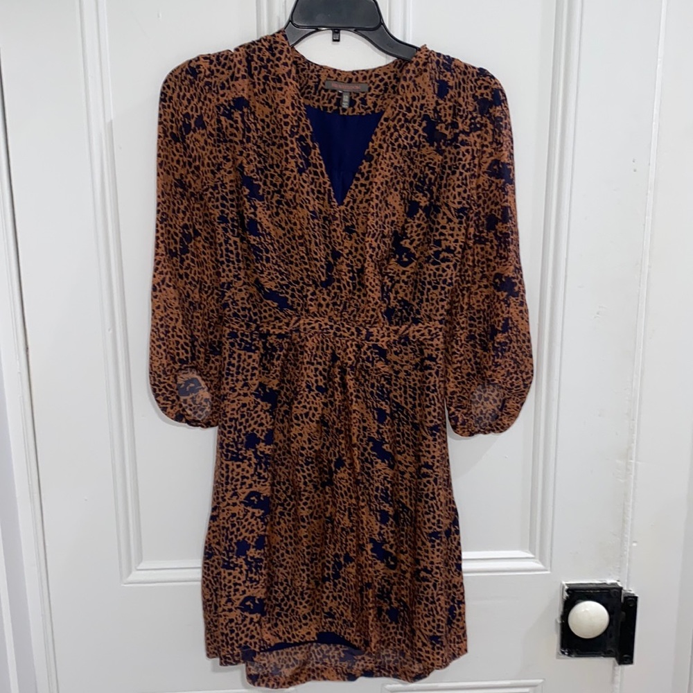Heartloom Animal Print Mini Dress